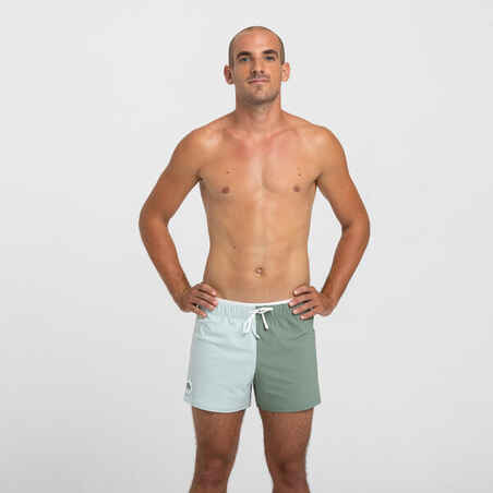 Men's swimming shorts 100 Short - Khaki green