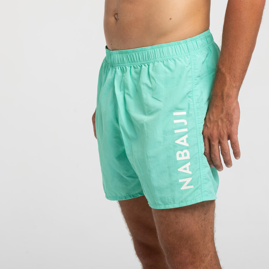 SHORT DE BAIN 100 HOMME VERT
