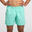 SHORT DE BAIN 100 HOMME VERT