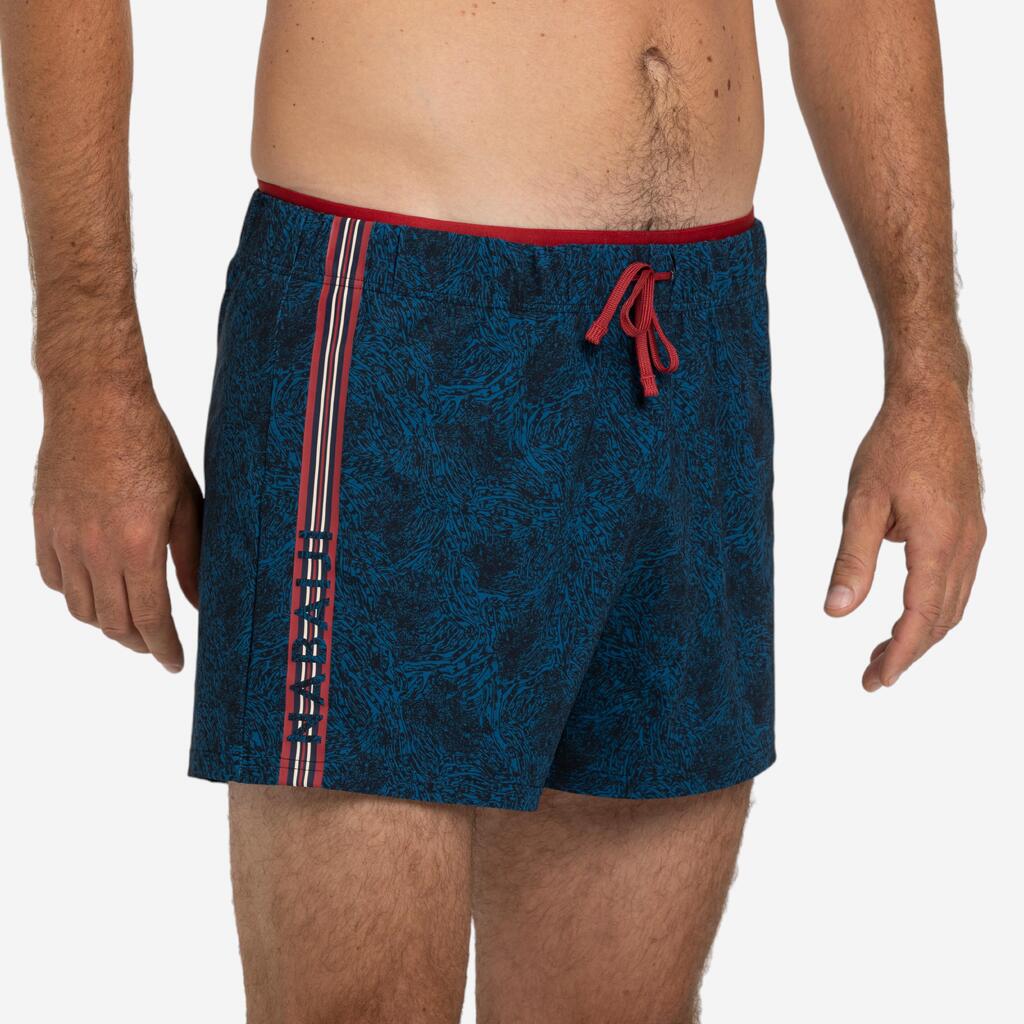 Short de bain court natation Homme - 100 cray kaki