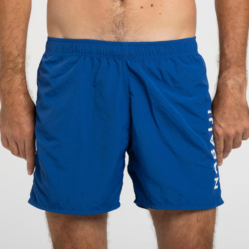 SHORT DE BAIN 100 HOMME BLEU