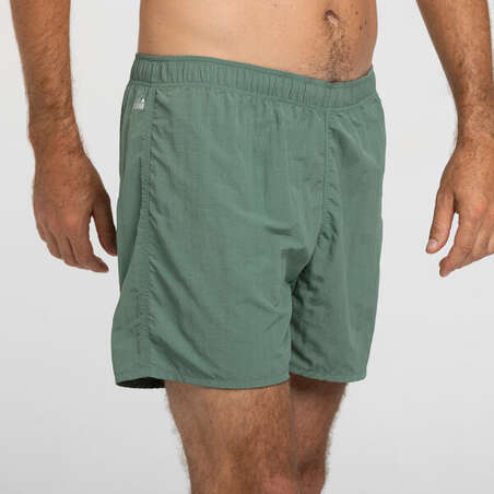 SHORT DE BAIN 100 HOMME KAKI