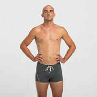 Men's Swimming Trunks - Boxer 100 Plus - Grey