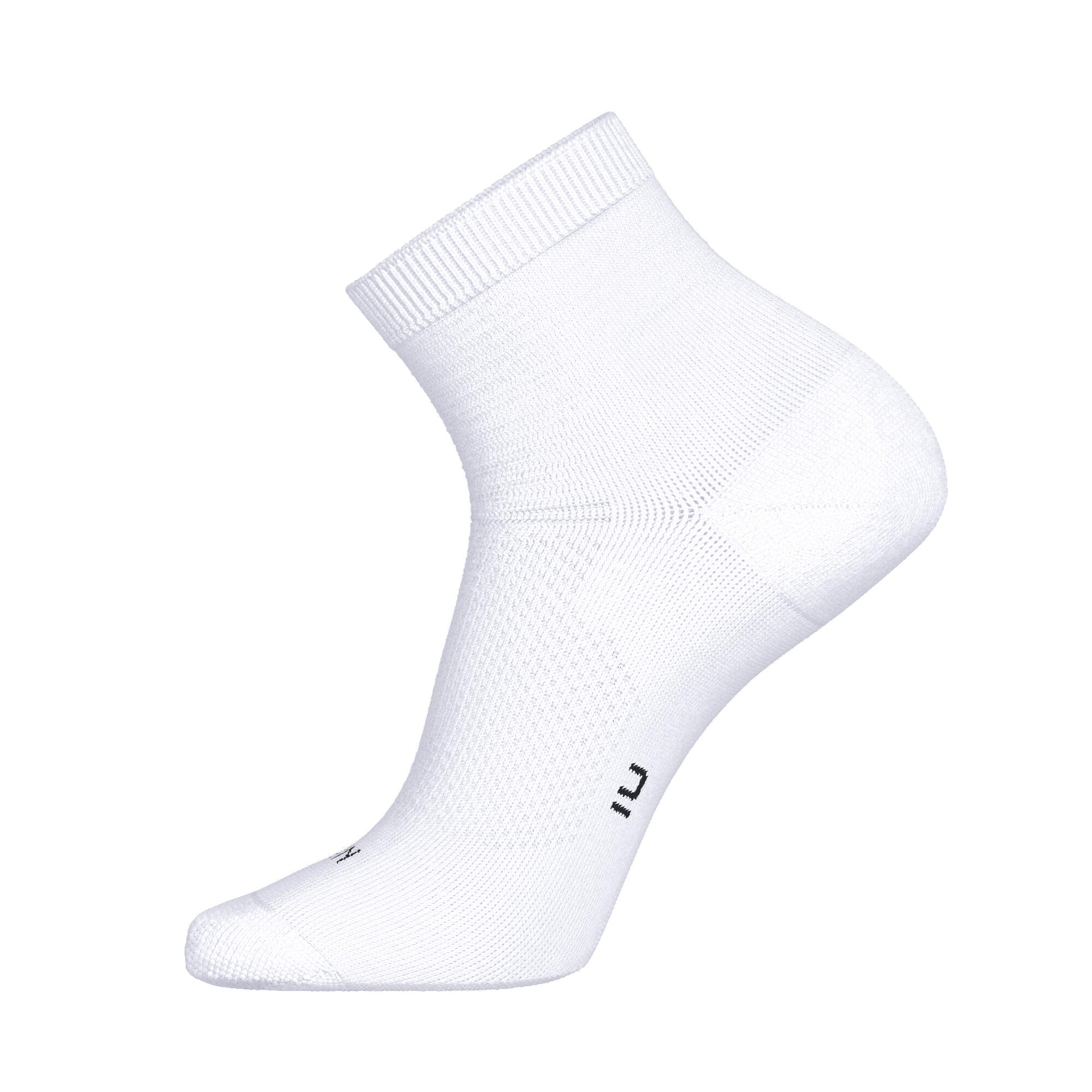 2-Pack Fine Crew Running Socks - Run 500 - KIPRUN