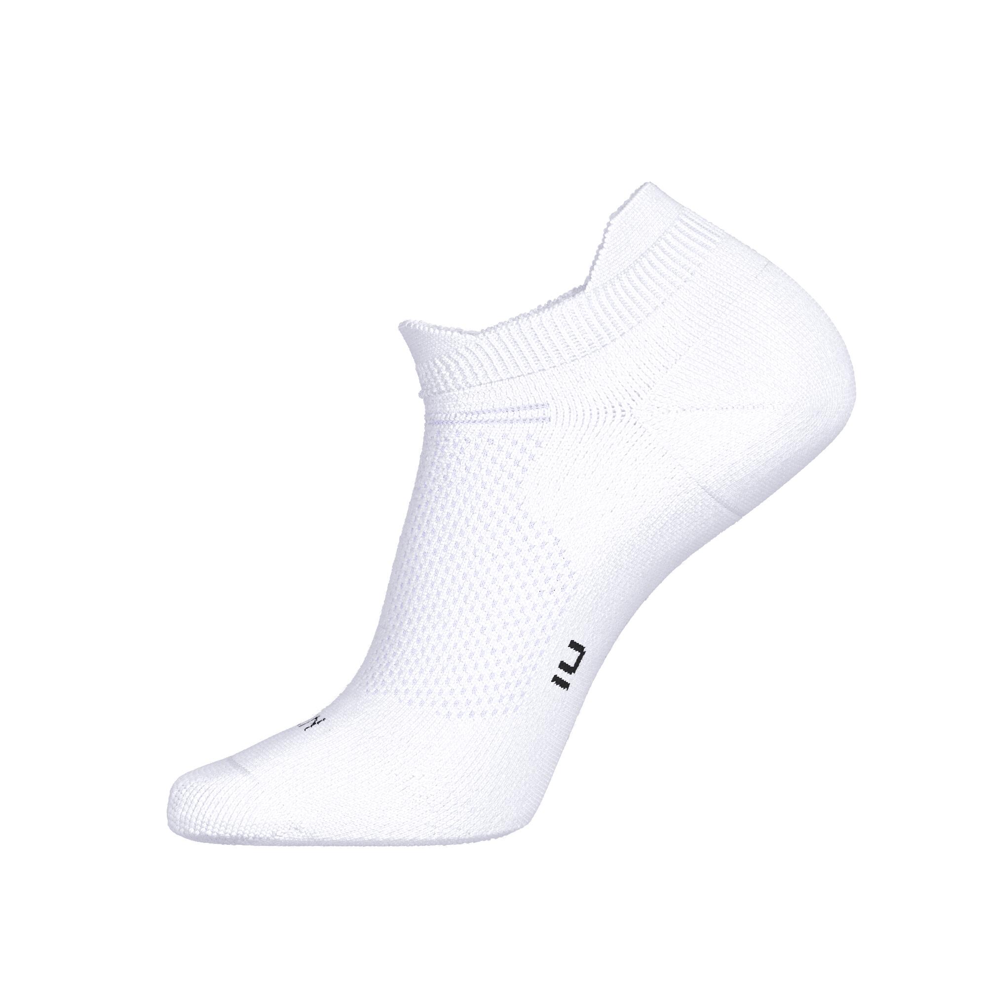 Chaussettes de course invisibles x2 paires, Run 500 7/7