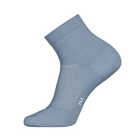 PACK OF 2 PAIRS OF RUN500 FINE CREW RUNNING SOCKS