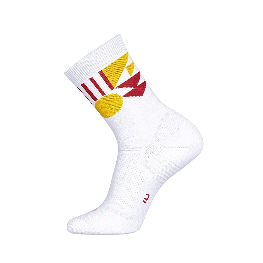 Laufsocken halbhoch dick 2er-Pack - Run 500 Tschechien