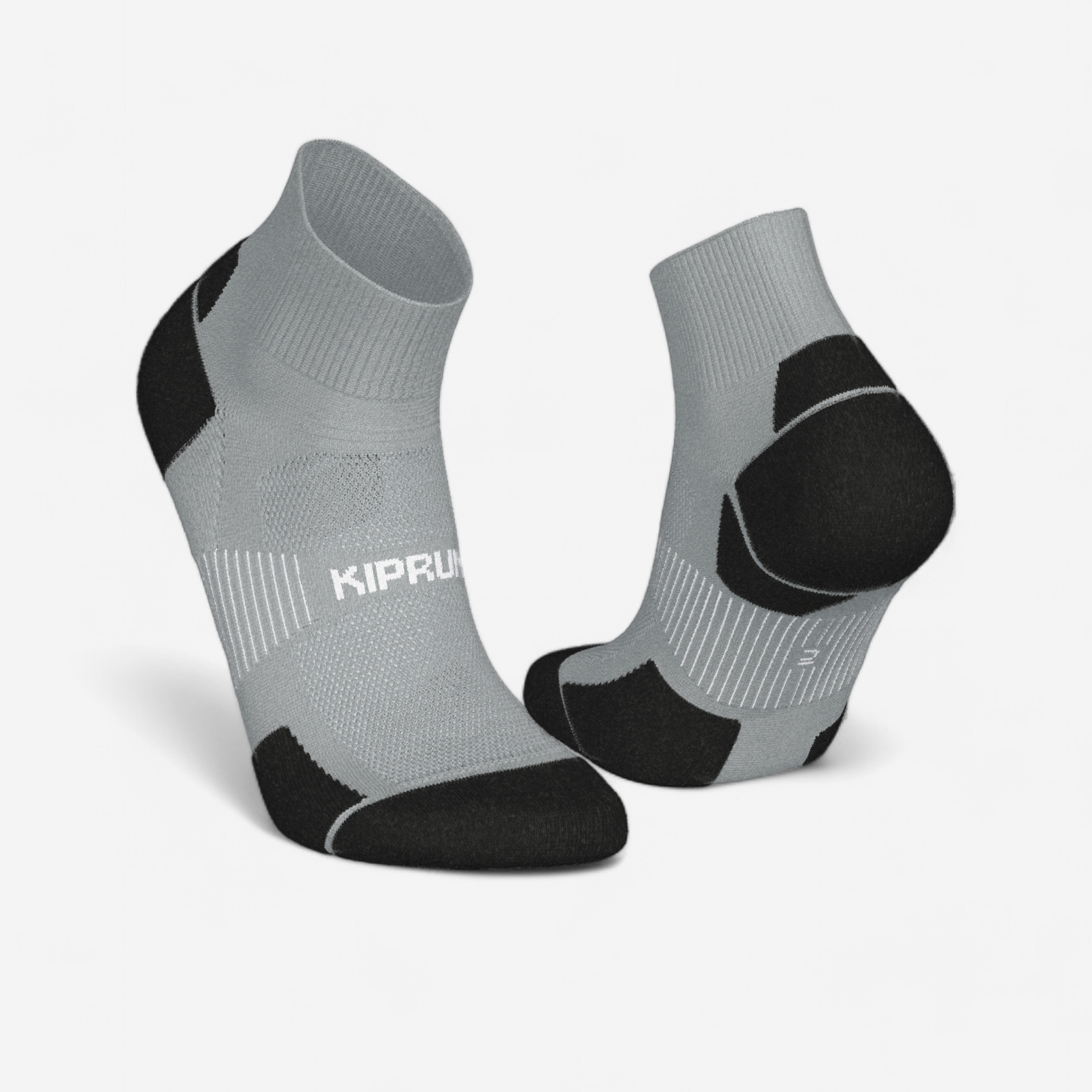 chaussettes de running run900 fines mid - kiprun