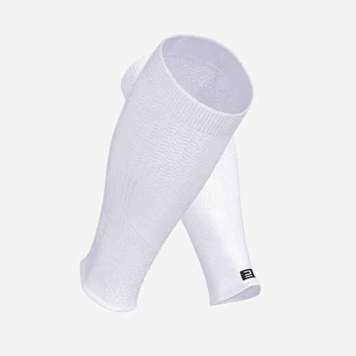 KIPRUN 900 running compression sleeves white Decathlon