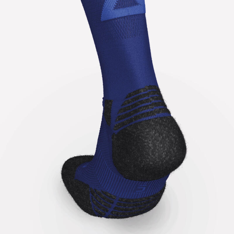 Chaussettes de compression running KIPRUN 500 bleues