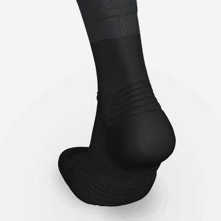 Chaussettes de compression running KIPRUN 500 noires