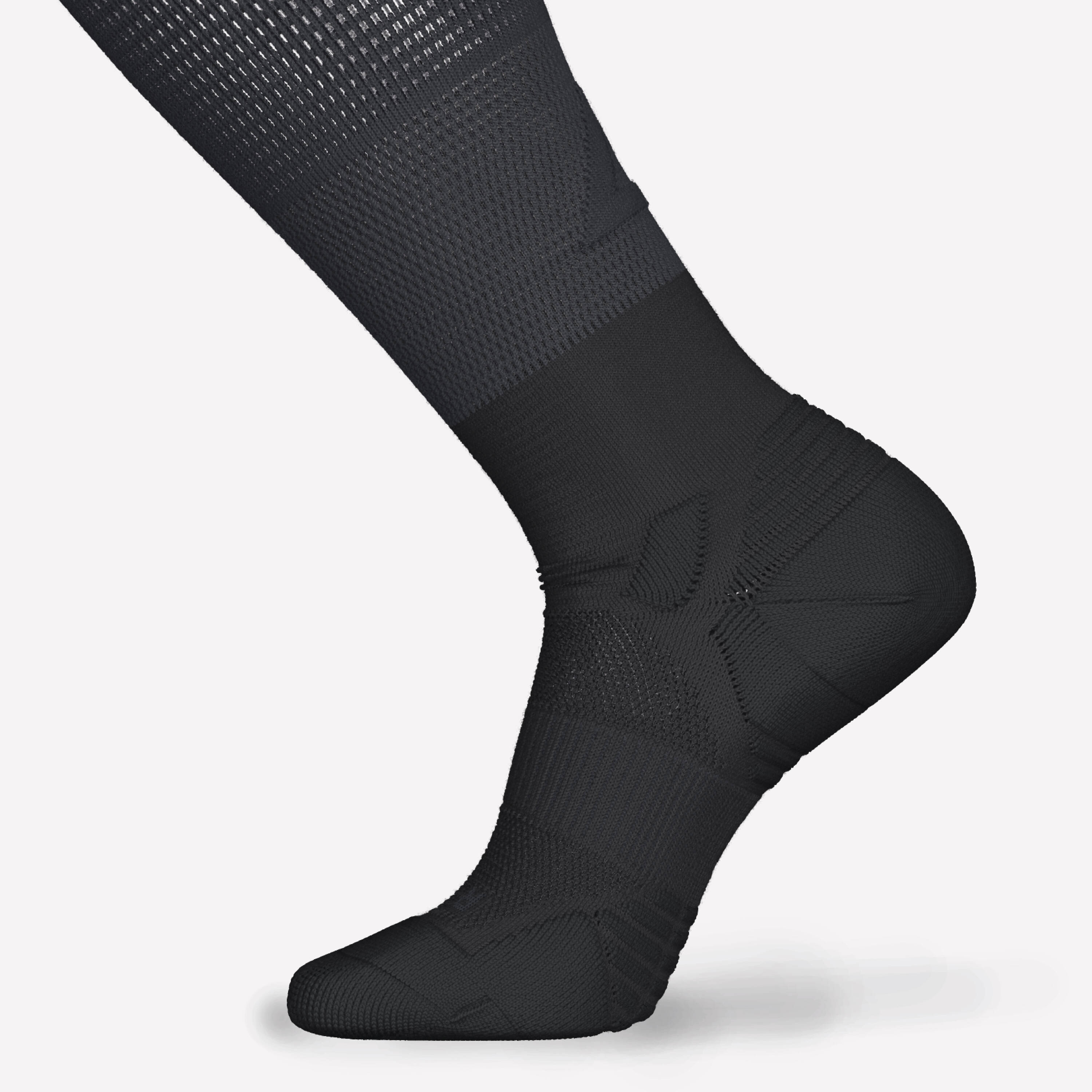 KIPRUN 500 Running compression socks - black -  3