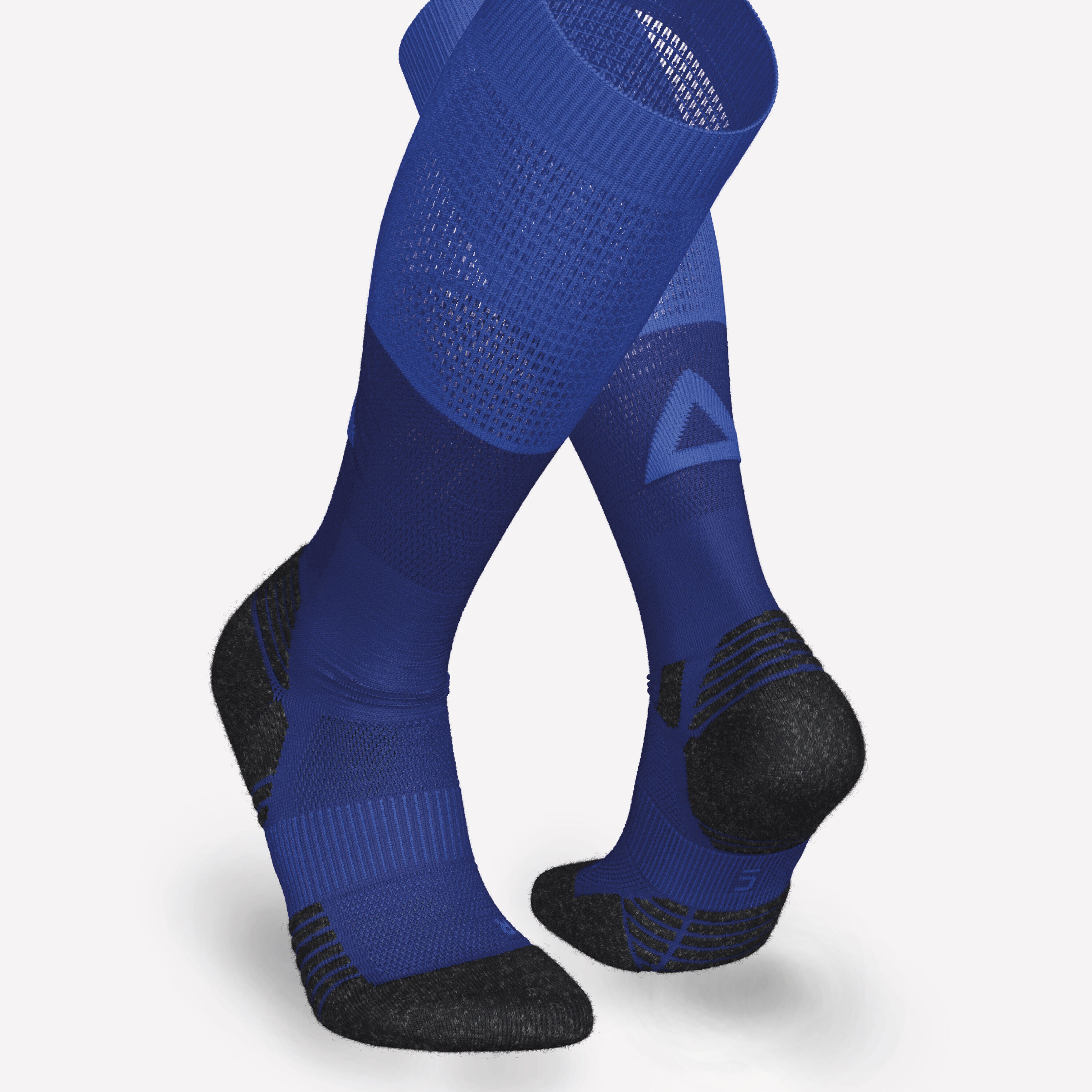 Calf Compression Sleeves For Women & Men (Unisex) Leg & Shin Splints Support  - Running Cycling Gym Travel Flight S-M Black
