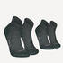 Running Socks Run500 Thick Mid Length - Pack of 2 - Carbon Grey