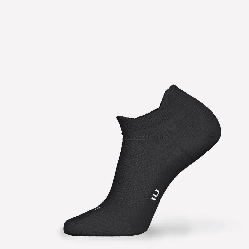 Calcetines de running invisibles y delgados 2 pares RUN500 