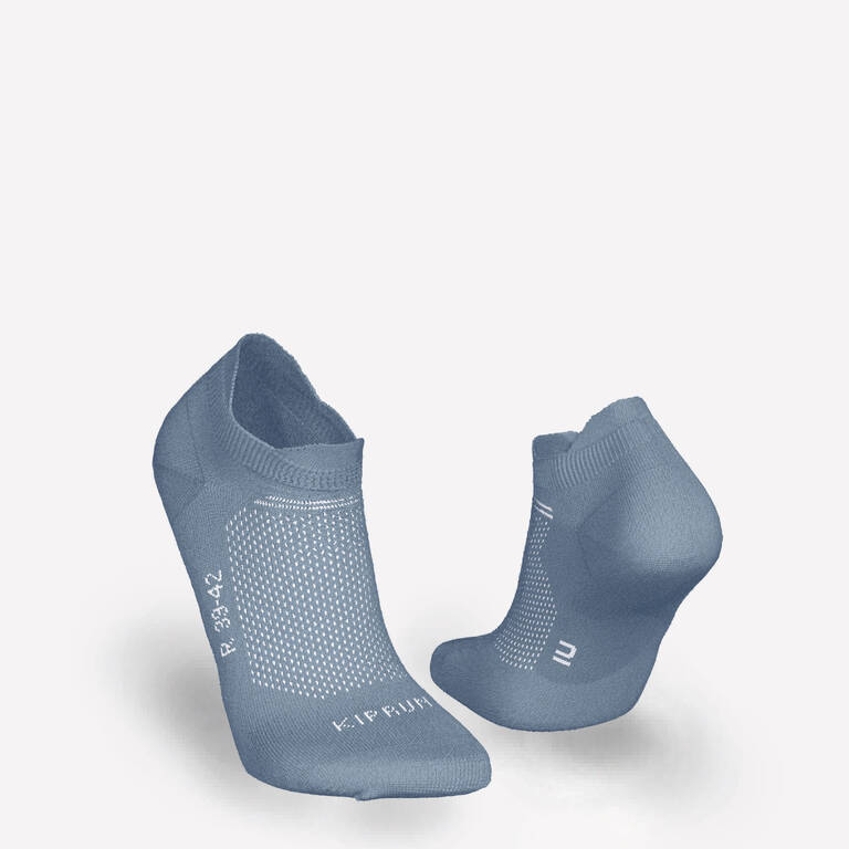 PACK OF 2 PAIRS OF RUN 500 THIN INVISIBLE RUNNING SOCKS