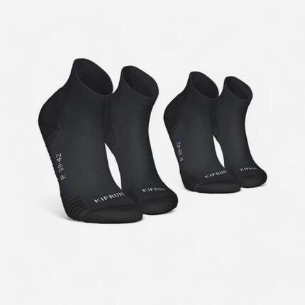 Laufsocken Mid dick 2er-Pack - Run 500