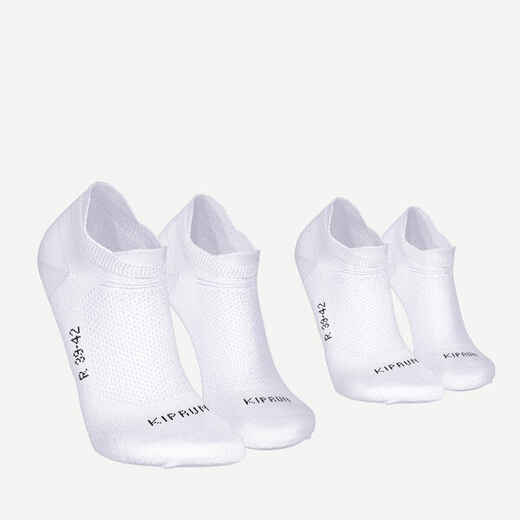 
      Tenké členkové bežecké ponožky RUN500 súprava 2 párov
  