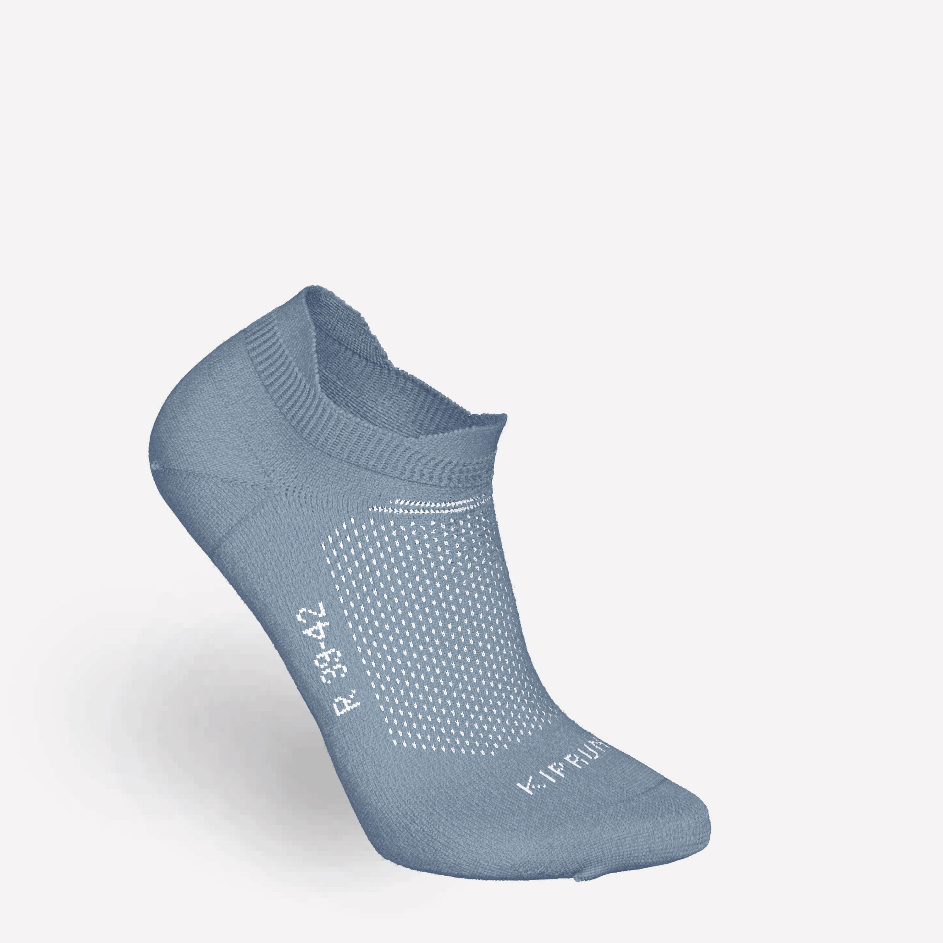 Běžecké nízké ponožky Run500 tenké 2 páry 4/7