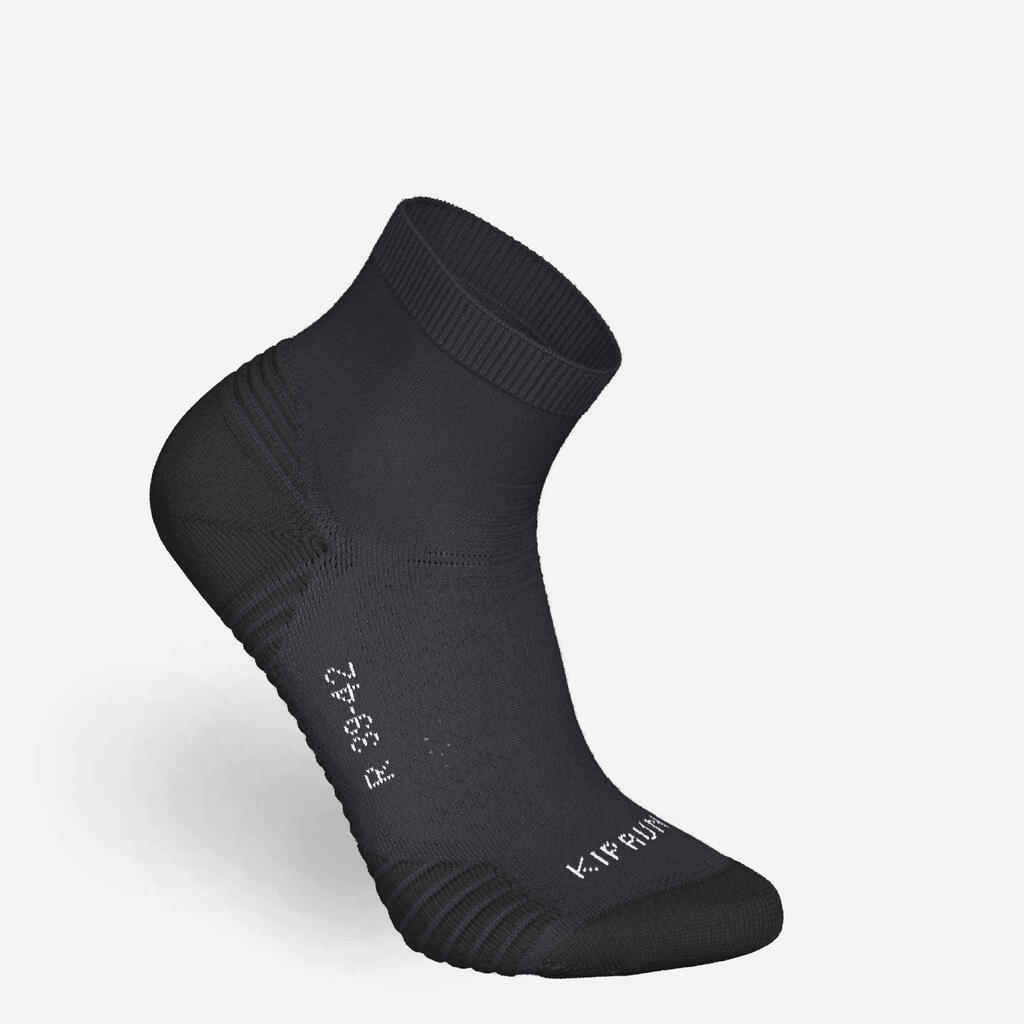 Calcetines de running gruesos medios RUN500 (2 pares)
