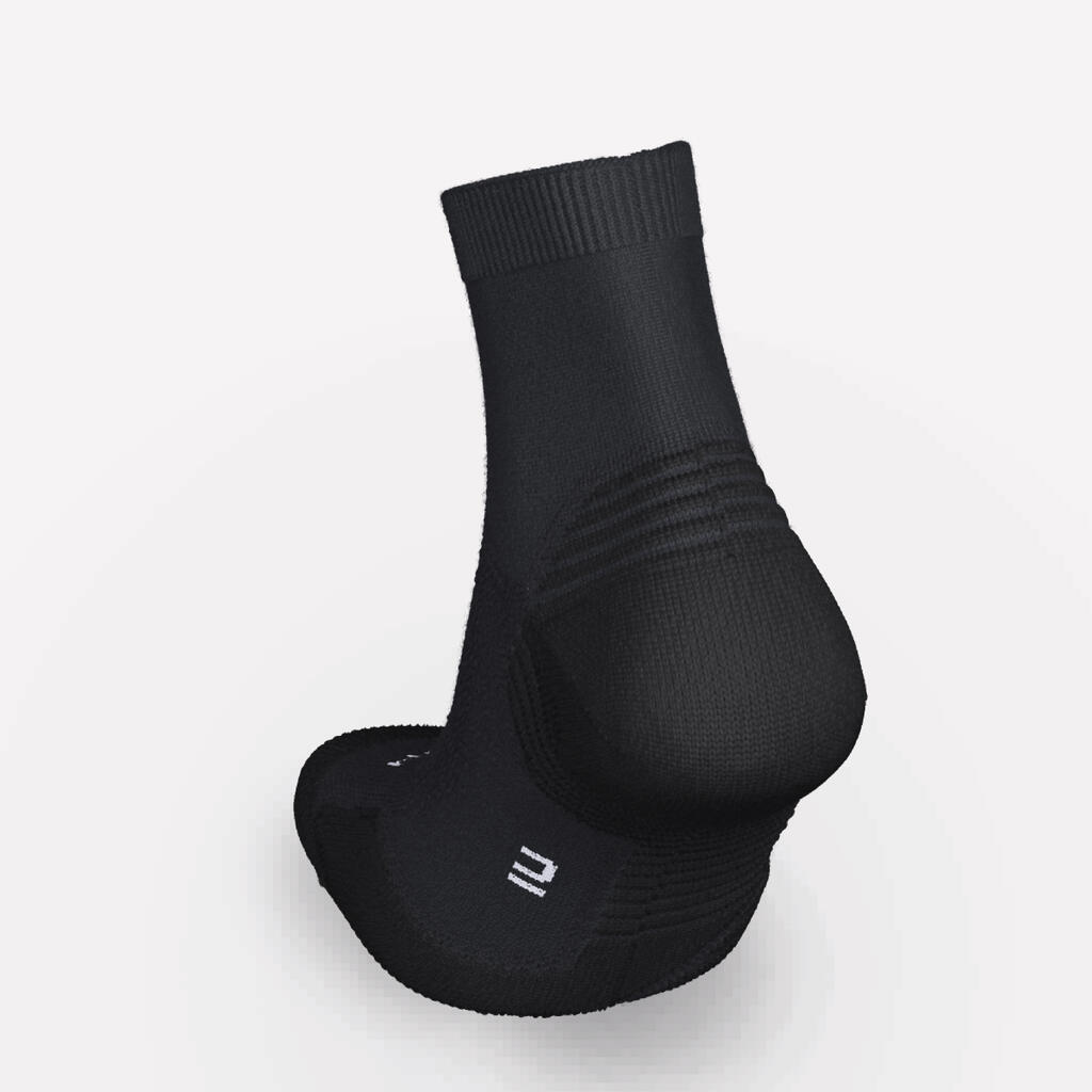 Calcetines de running gruesos medios RUN500 (2 pares)