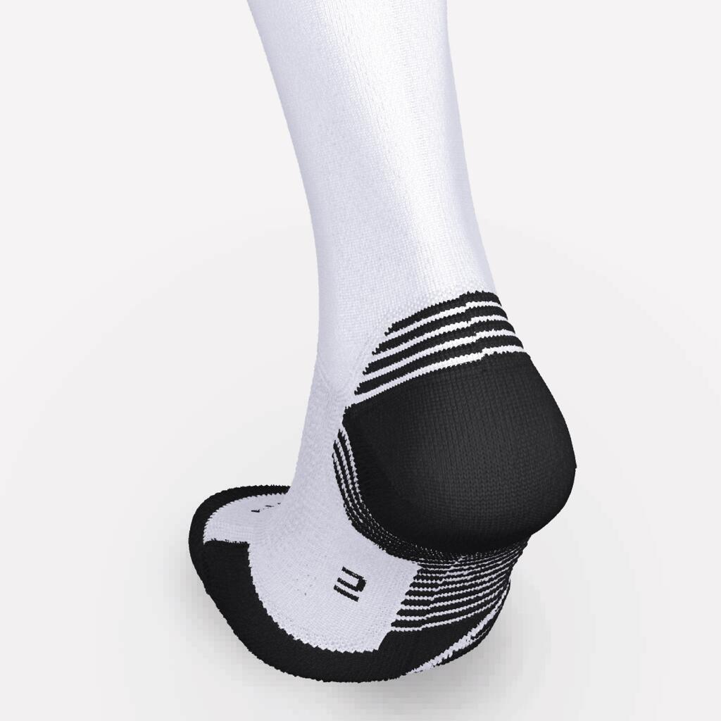 PACK OF 2 PAIRS OF RUN500 THICK MID-CALF RUNNING SOCKS