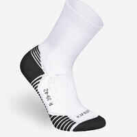 PACK OF 2 PAIRS OF RUN500 THICK MID-CALF RUNNING SOCKS