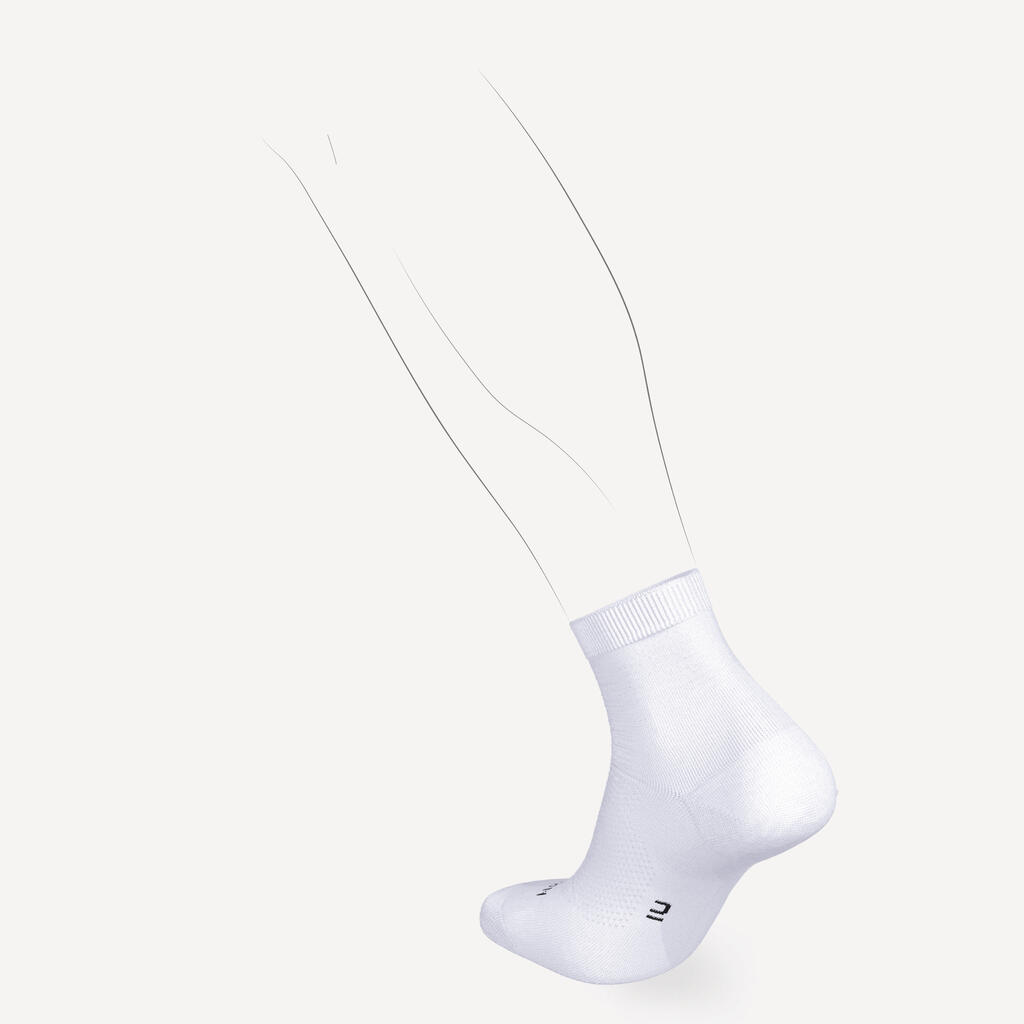 Laufsocken Mid dünn 2er-Pack - Run 500