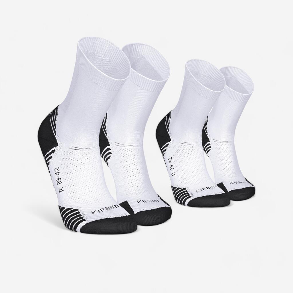 Laufsocken halbhoch dick 2er-Pack - Run 500 