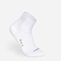 PACK OF 2 PAIRS OF RUN500 FINE CREW RUNNING SOCKS