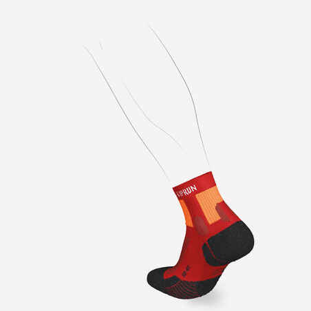 Running Socks Run 900 X - Red/Orange