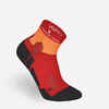 Bežecké ponožky RUN900 X červeno-oranžové