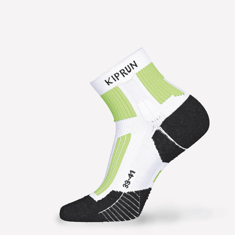 Çorap - Koşu - Beyaz/Yeşil - Kiprun Xtechno Run900 X