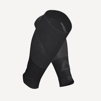 Manchon de compression running KIPRUN 500 noirs