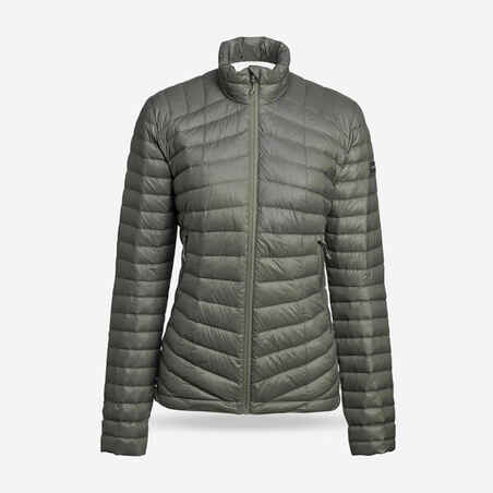 Women’s mountain trekking down jacket - MT100 -5°C