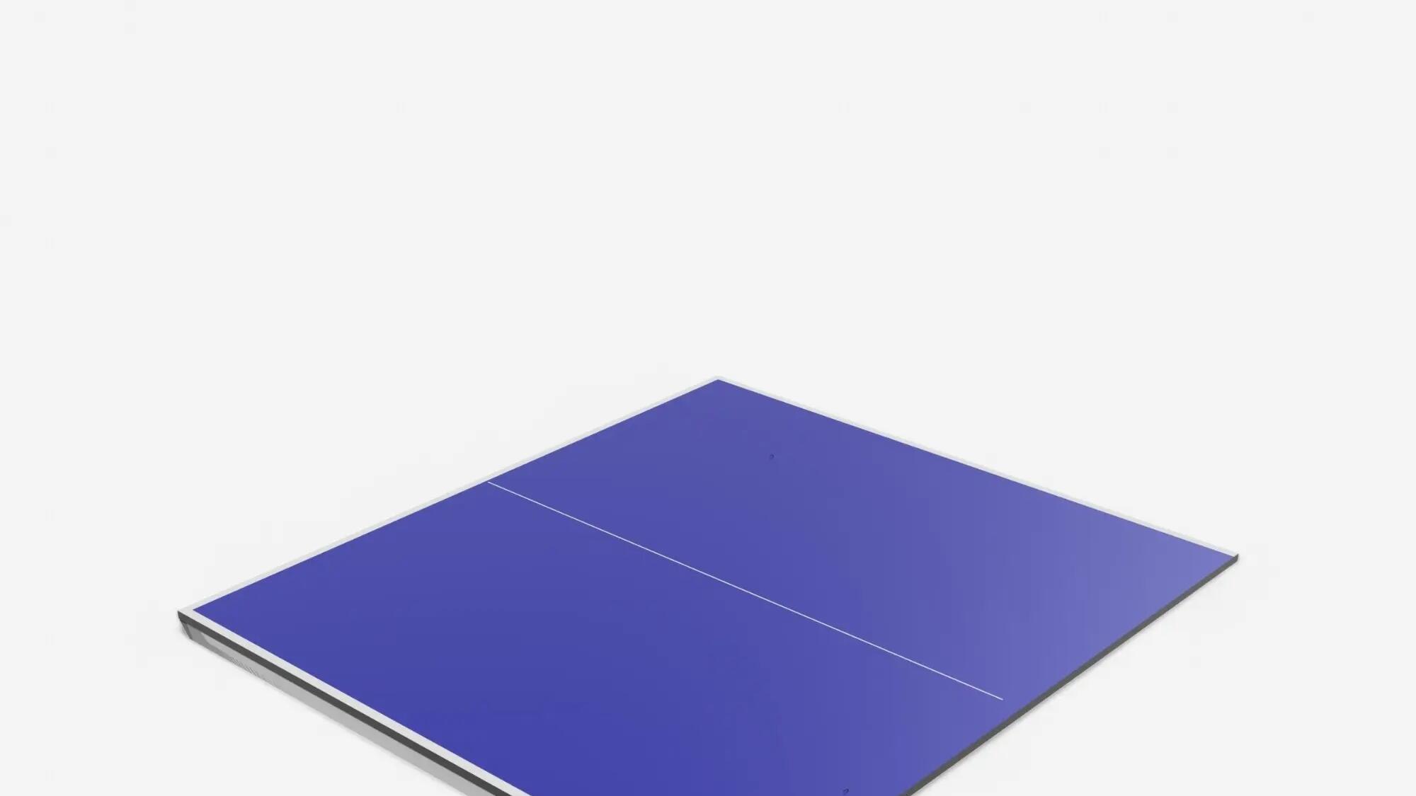 Blad voor tafeltennistafel