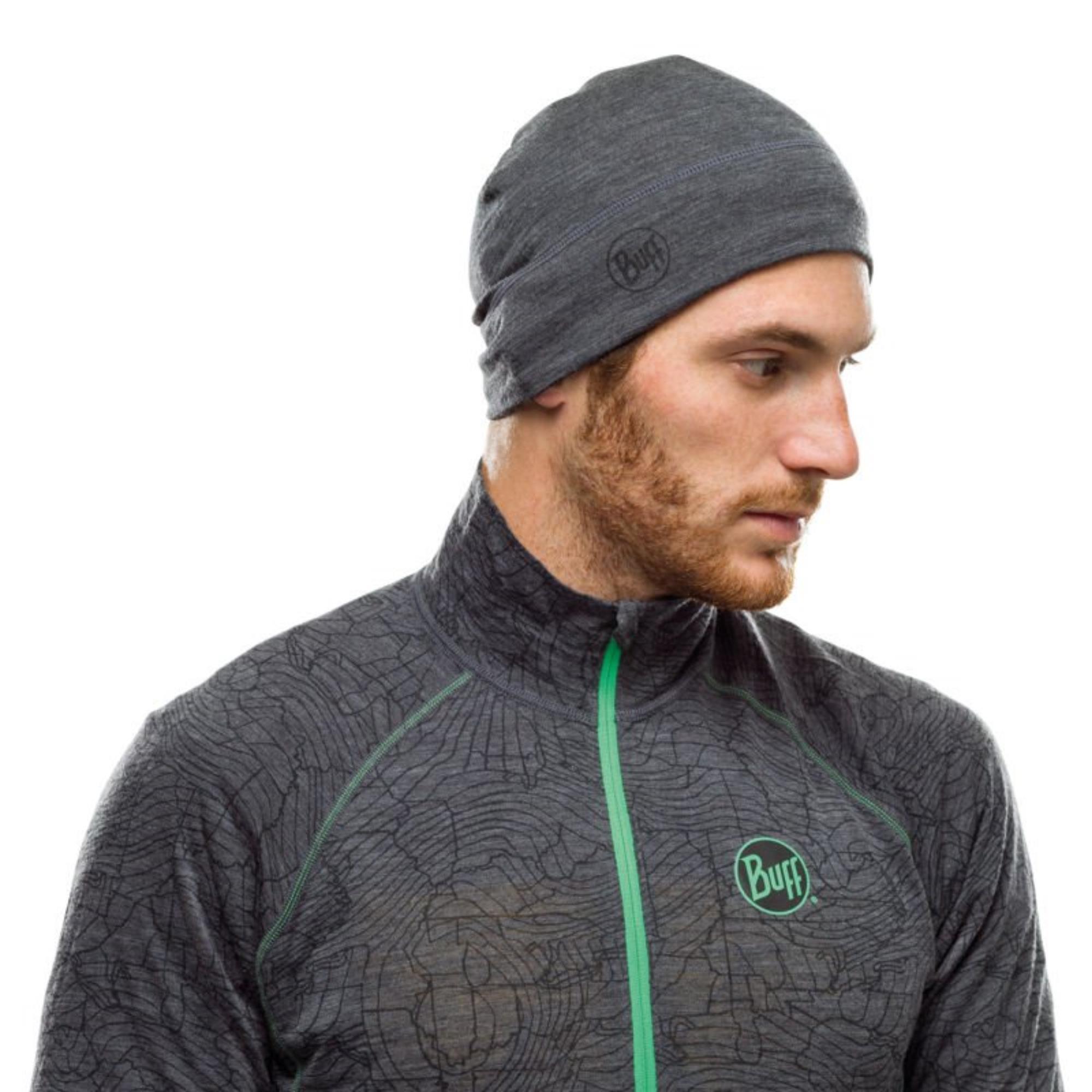 Czapka BUFF® Merino Lightweight SOLID GREY