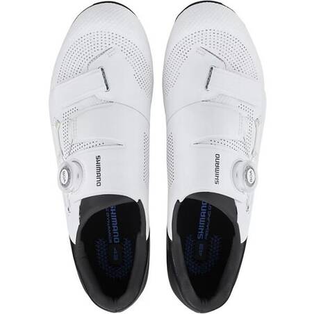 Shimano Road Bike Shoes RC5 White - Wide