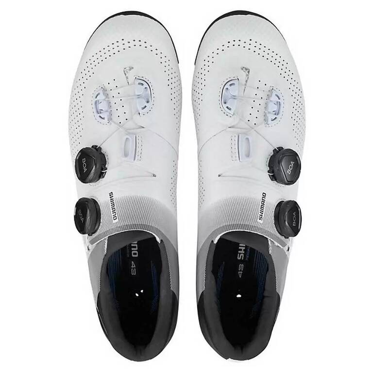 Shimano Road Bike Shoes RC7 White - Wide