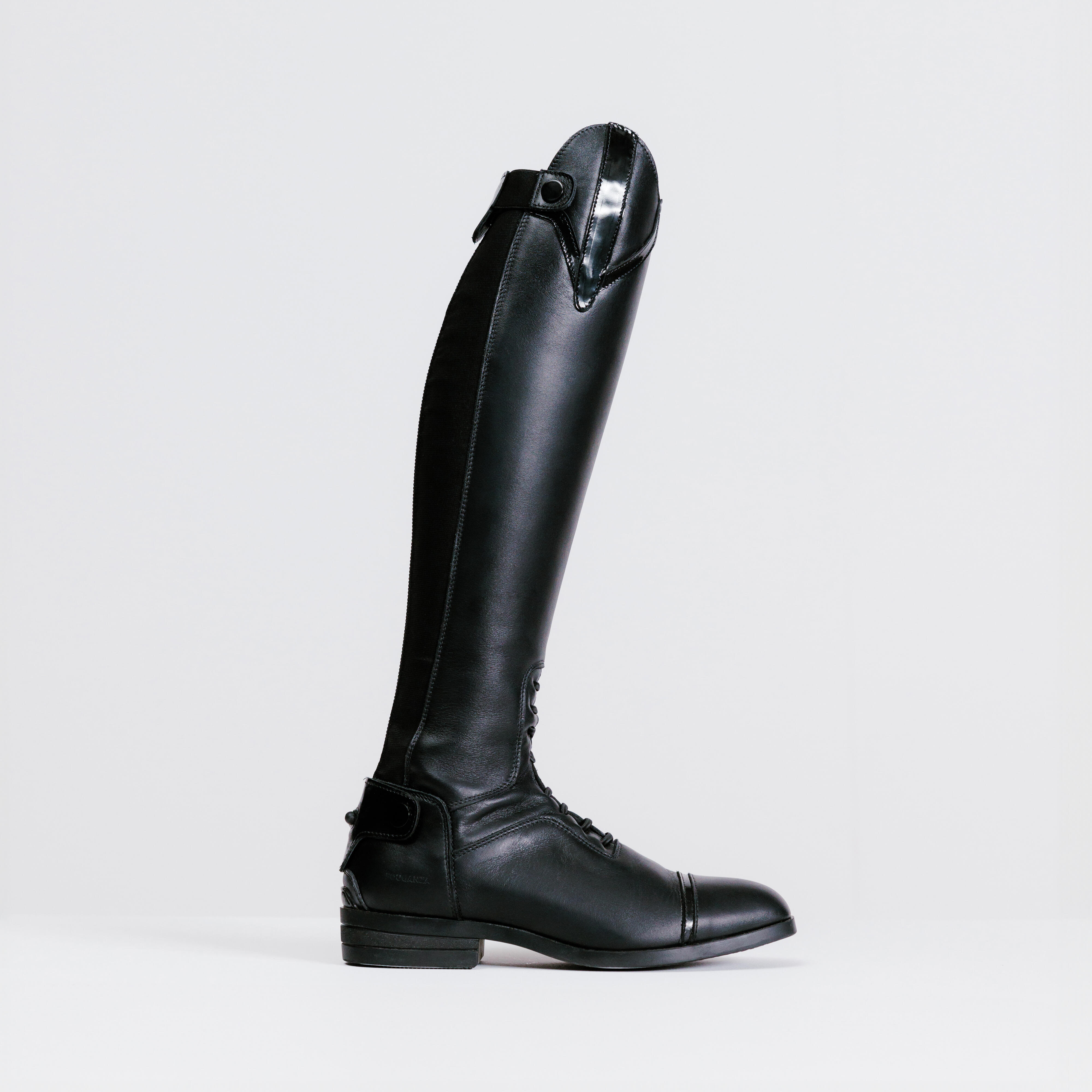 Women s Horse Riding Leather Jodhpur Boots 900 Black