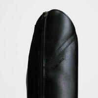 Adult Horse Riding Half Chaps 500 - Black