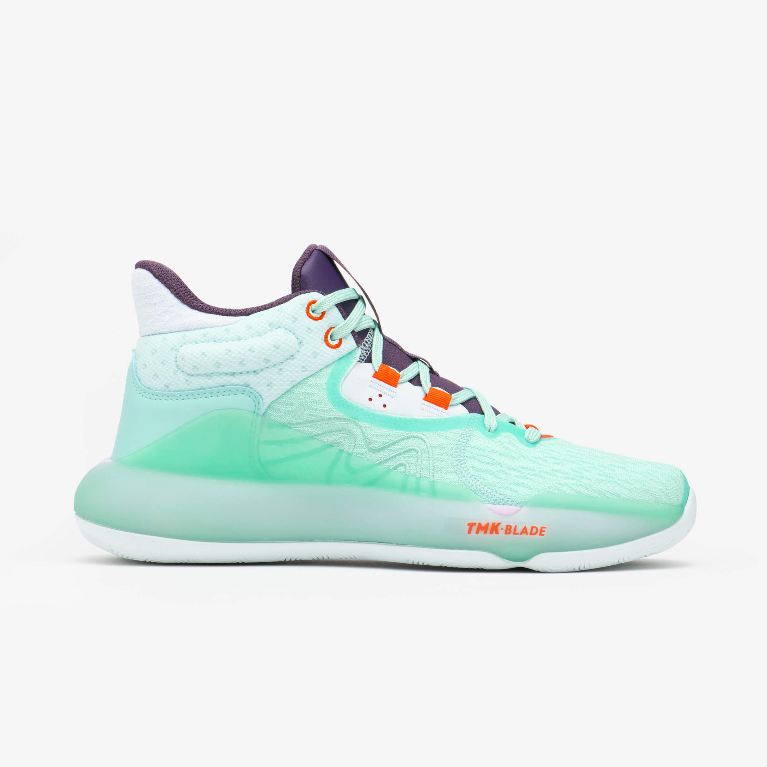 Botas de basquetebol homem/mulher - se 500 high azul