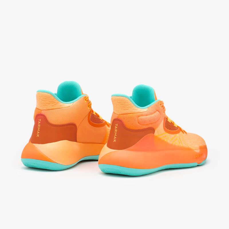 Men's/Women's Basketball Shoes SE 500 High - Orange