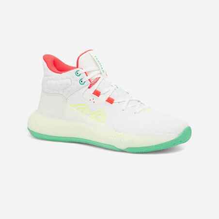 Tenis de básquetbol blancos unisex SE 500 High