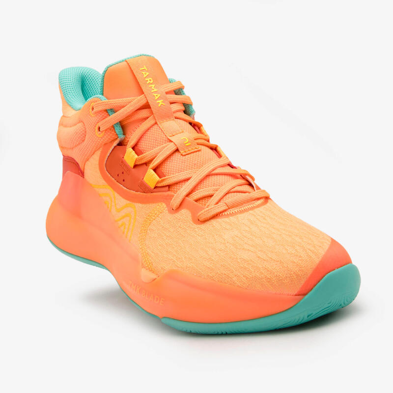 Men's/Women's Basketball Shoes SE 500 High - Orange