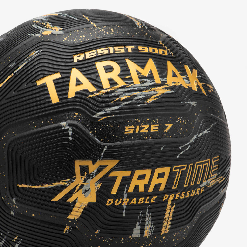 Balón de básquetbol amarillo y negro talla 7 Resist 900