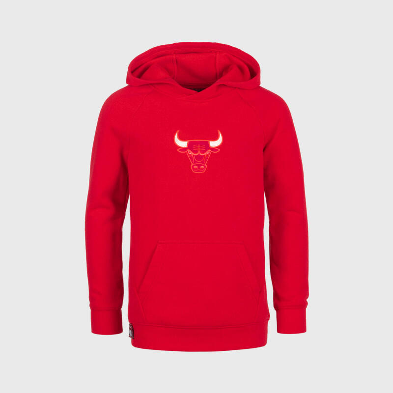 Sudadera con capucha Chicago Bulls Niños Unisex  - Hoodie 900 NBA Rojo