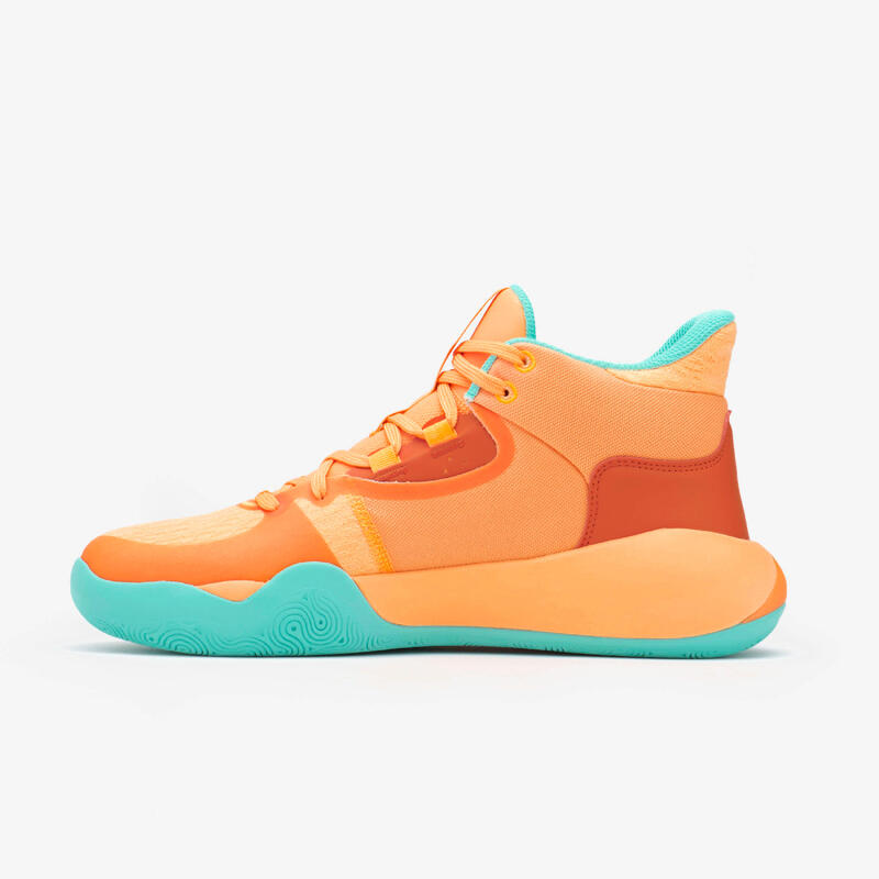 Men's/Women's Basketball Shoes SE 500 High - Orange