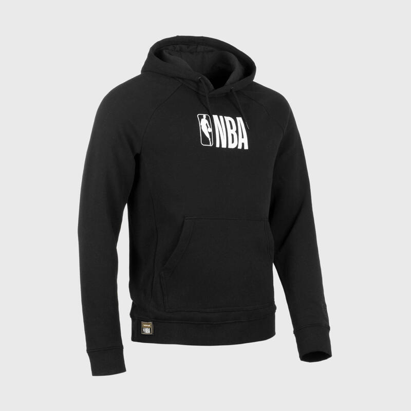 NBA Basketbal hoodie 900 heren/dames zwart