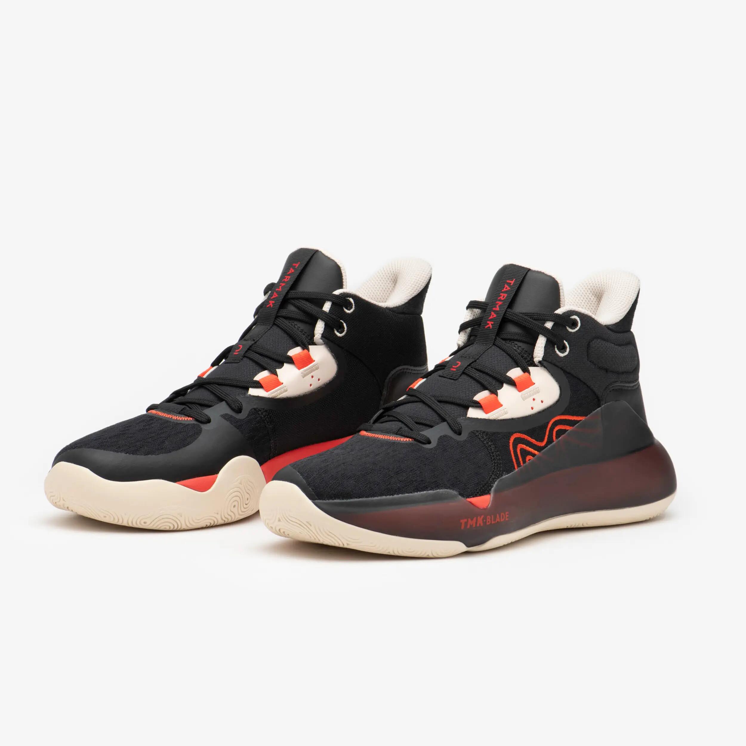 ZAPATILLAS DE BÁSQUEBOL HOMBRE/MUJER - SE 500 HIGH NEGRO 2/7